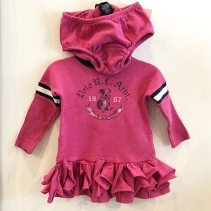 Fuchsia Ruffle dress